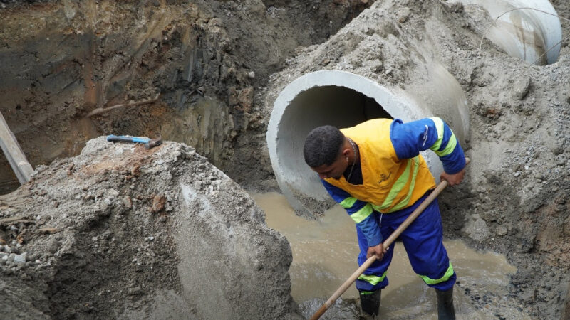 Obras nos bairros Sacramento, Eliane e Iêda estão avançando