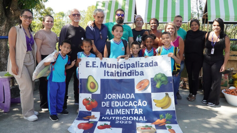 Agricultores de São Gonçalo participam de atividade em escola de Itaitindiba
