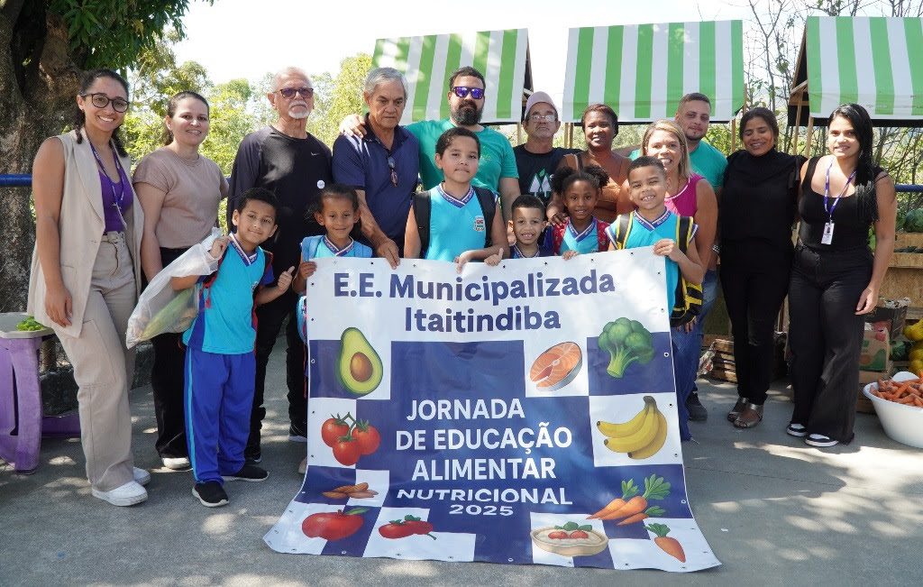 Agricultores de São Gonçalo participam de atividade em escola de Itaitindiba