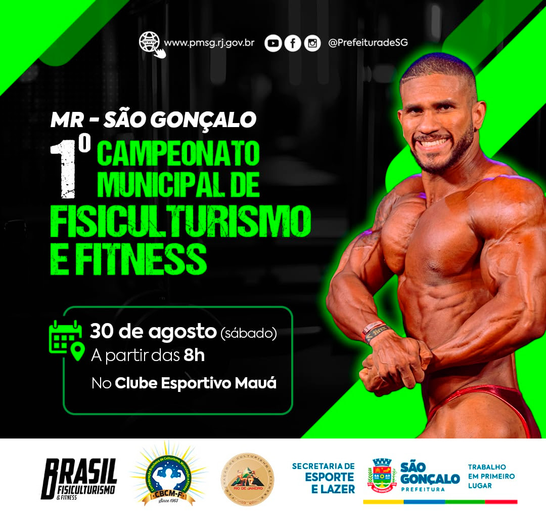 São Gonçalo terá final de semana cheio de eventos para celebrar a prática esportiva