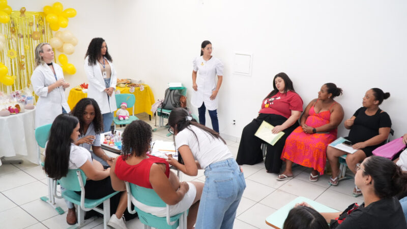 São Gonçalo faz ações para estimular gestantes na amamentação