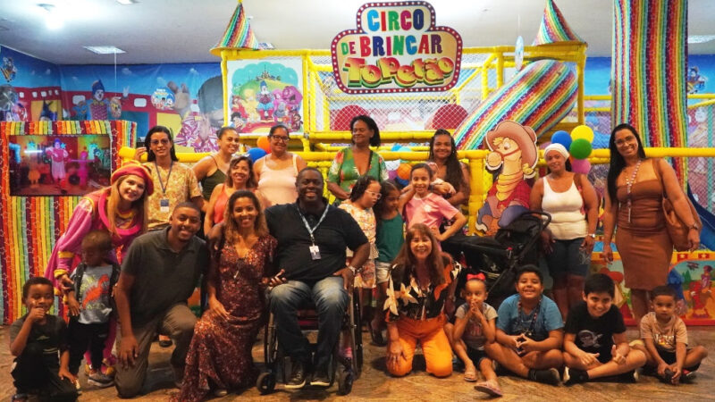 São Gonçalo garante manhã inclusiva para crianças do Espaço Azul 