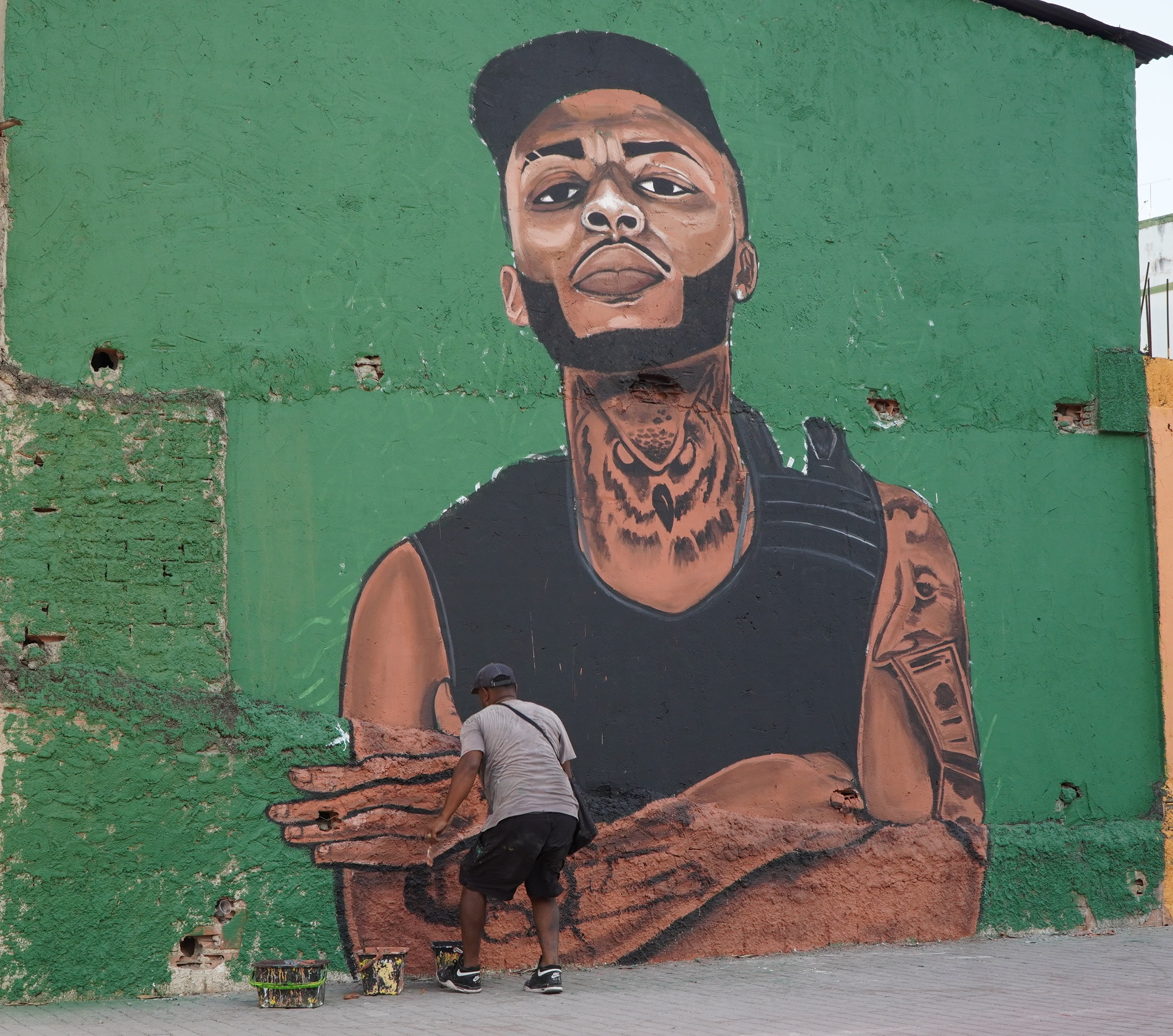 Cidade Ilustrada lança série de murais “Povo Preto de São Gonçalo” em homenagem a personalidades negras