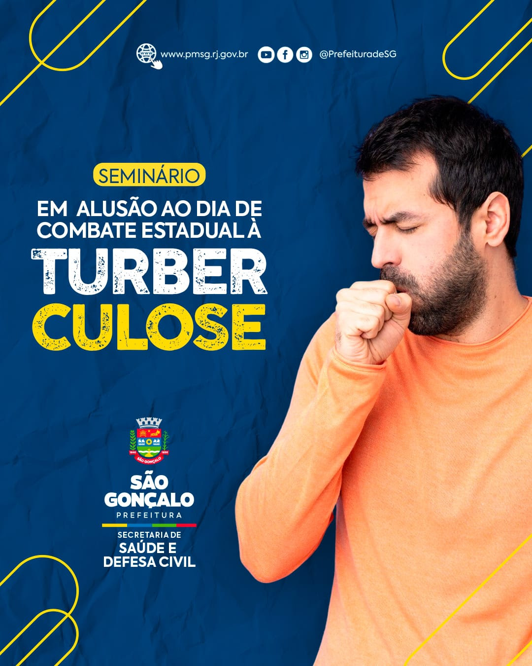 São Gonçalo promove seminário sobre tuberculose