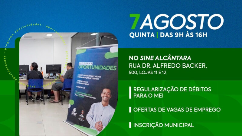 São Gonçalo encaminha gonçalenses para vagas de emprego nesta quinta-feira (7) 