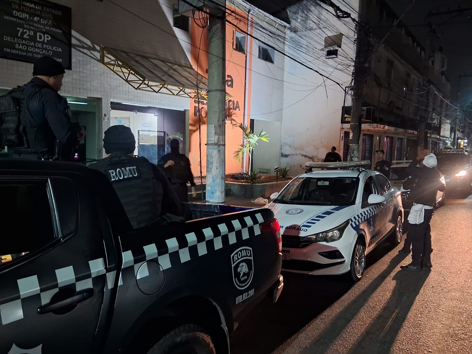 Guarda Municipal prende dupla que tentava furtar cabos no Centro