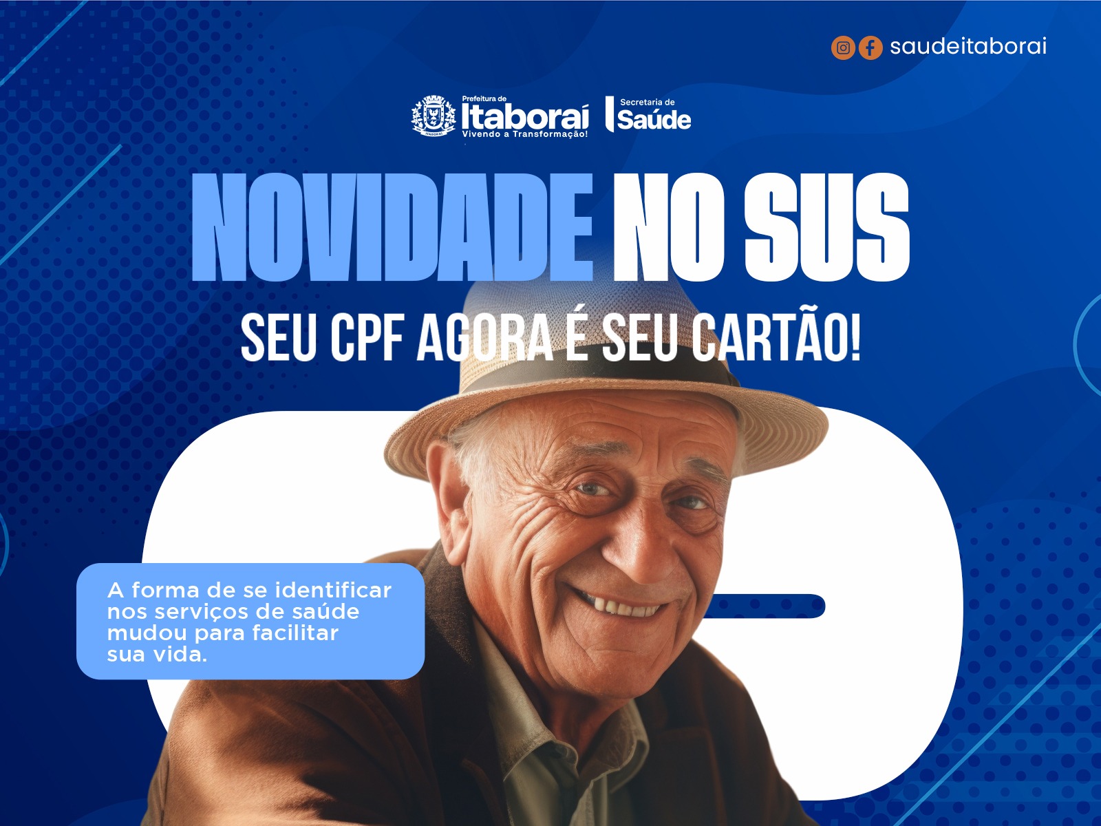 CPF passa a ser documento principal de identificação no SUS