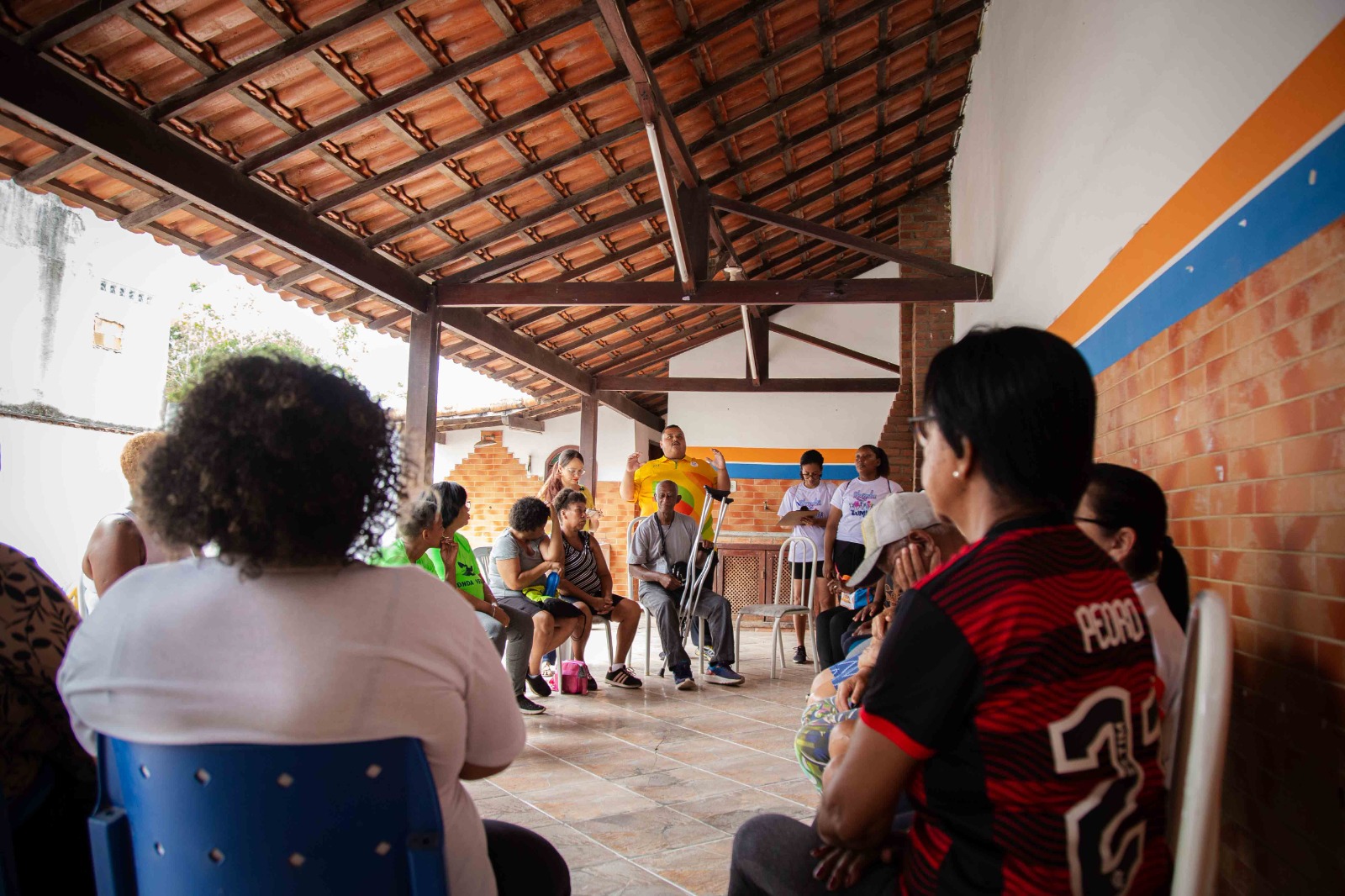 CRAS Visconde promove roda de conversa em alusão ao Setembro Amarelo