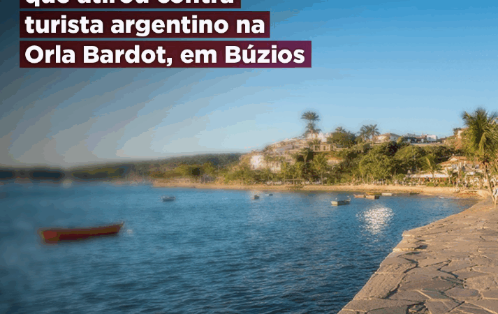 MPRJ denuncia homem que atirou contra turista argentino na Orla Bardot, em Búzios