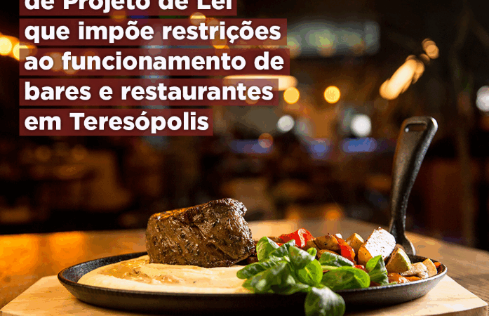 MPRJ recomenda revisão de Projeto de Lei que impõe restrições ao funcionamento de bares e restaurantes em Teresópolis