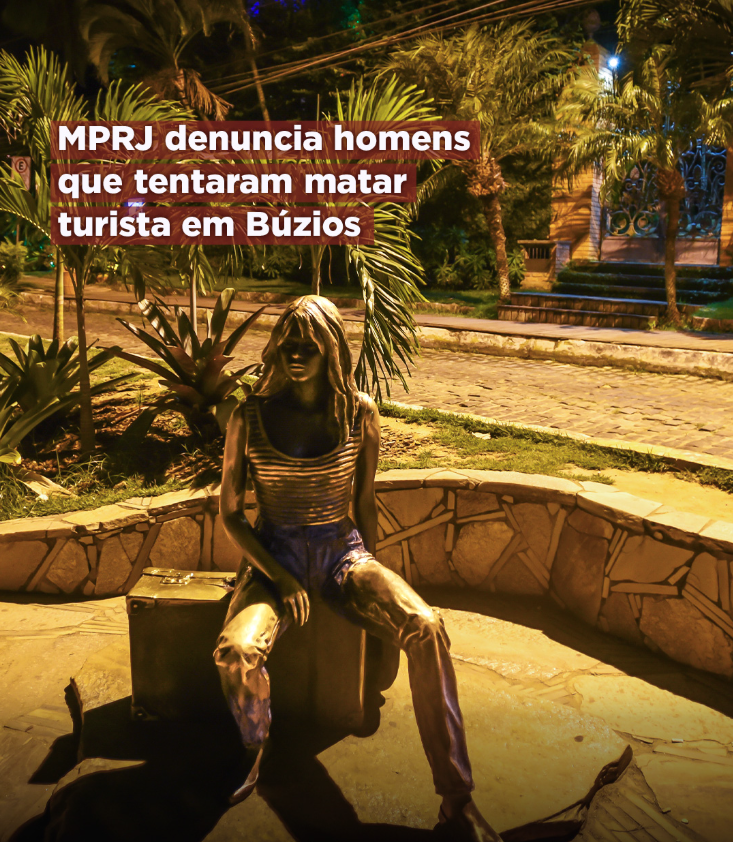 MPRJ denuncia homens que tentaram matar turista em Búzios