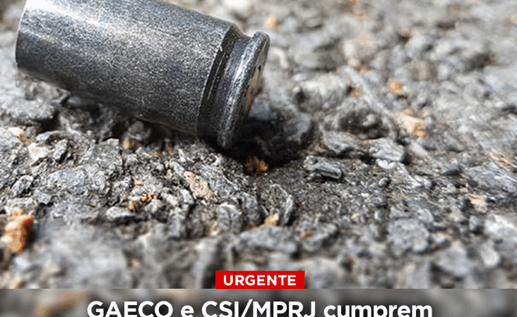 GAECO/MPRJ cumpre mandados contra policiais ligados à milícia acusados de executar vereador em Duque de Caxias