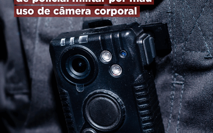 MPRJ obtém condenação de policial militar por mau uso de câmera corporal