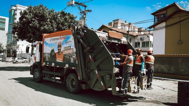 Conserlimpi divulga balanço semanal da coleta de lixo e serviços de limpeza em Itaboraí