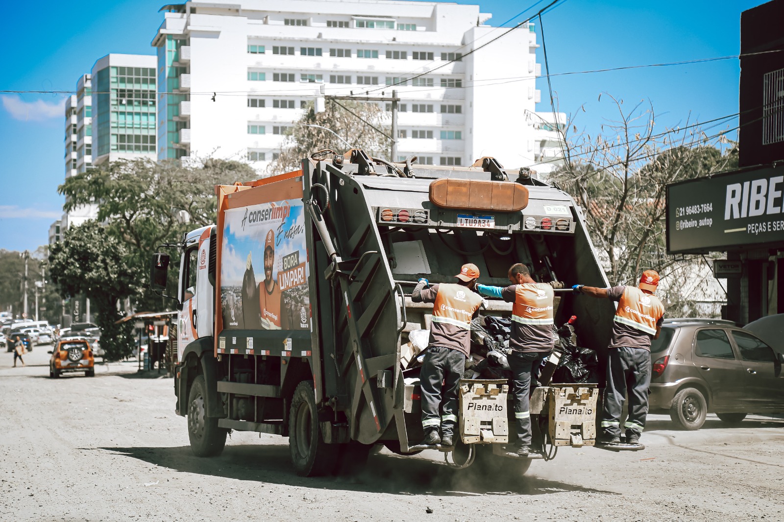 Conserlimpi mantém organização da coleta de resíduos sólidos em Itaboraí