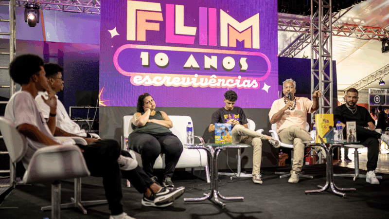 Projota e Hélio de la Peña são destaques da 10ª FLIM nesta segunda-feira (08/09)