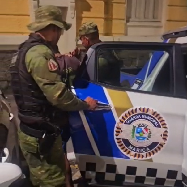 Guarda Municipal de Maricá prende dois homens em flagrante por violência doméstica