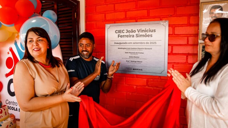 Prefeitura de Maricá inaugura primeiro Centro de Integração Escola-Comunidade