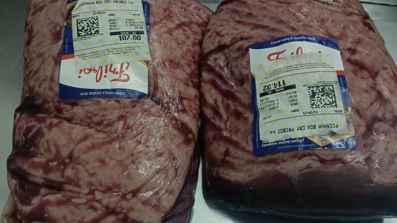 Furto de picanha termina em prisão no Supermercado Guanabara, no Centro de Niterói