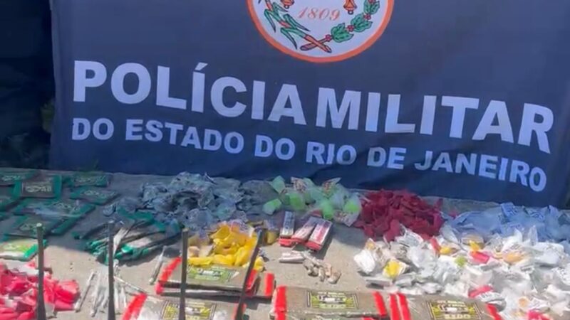 7º BPM intensifica ações contra o tráfico, faz grande apreensão no Brejau e impede a tentativa de fechamento da RJ-104 em São Gonçalo