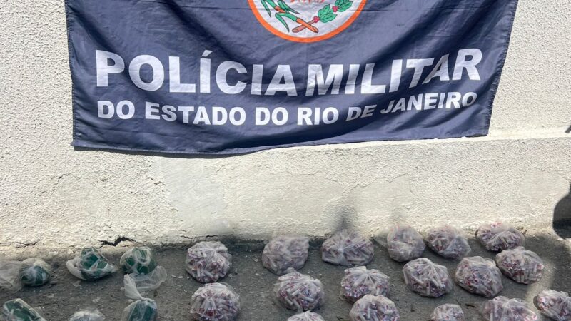 12º BPM DÁ DURO GOLPE NO TRÁFICO DO MORRO DO CAVALÃO