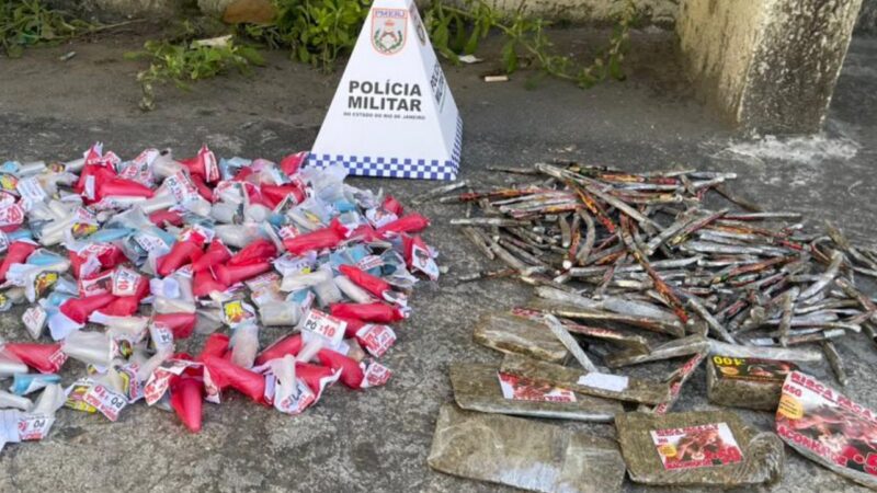 Polícia fecha cerco e prende Homem com mochila abarrotada de drogas em São Gonçalo