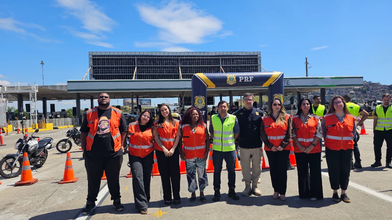 Ponte Rio-Niterói recebe ação educativa na abertura da Semana Nacional de Trânsito