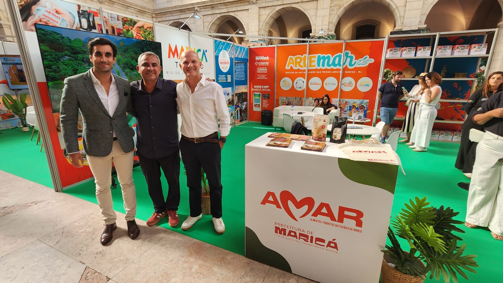 Produtos de Maricá são destaque durante feira internacional em Portugal