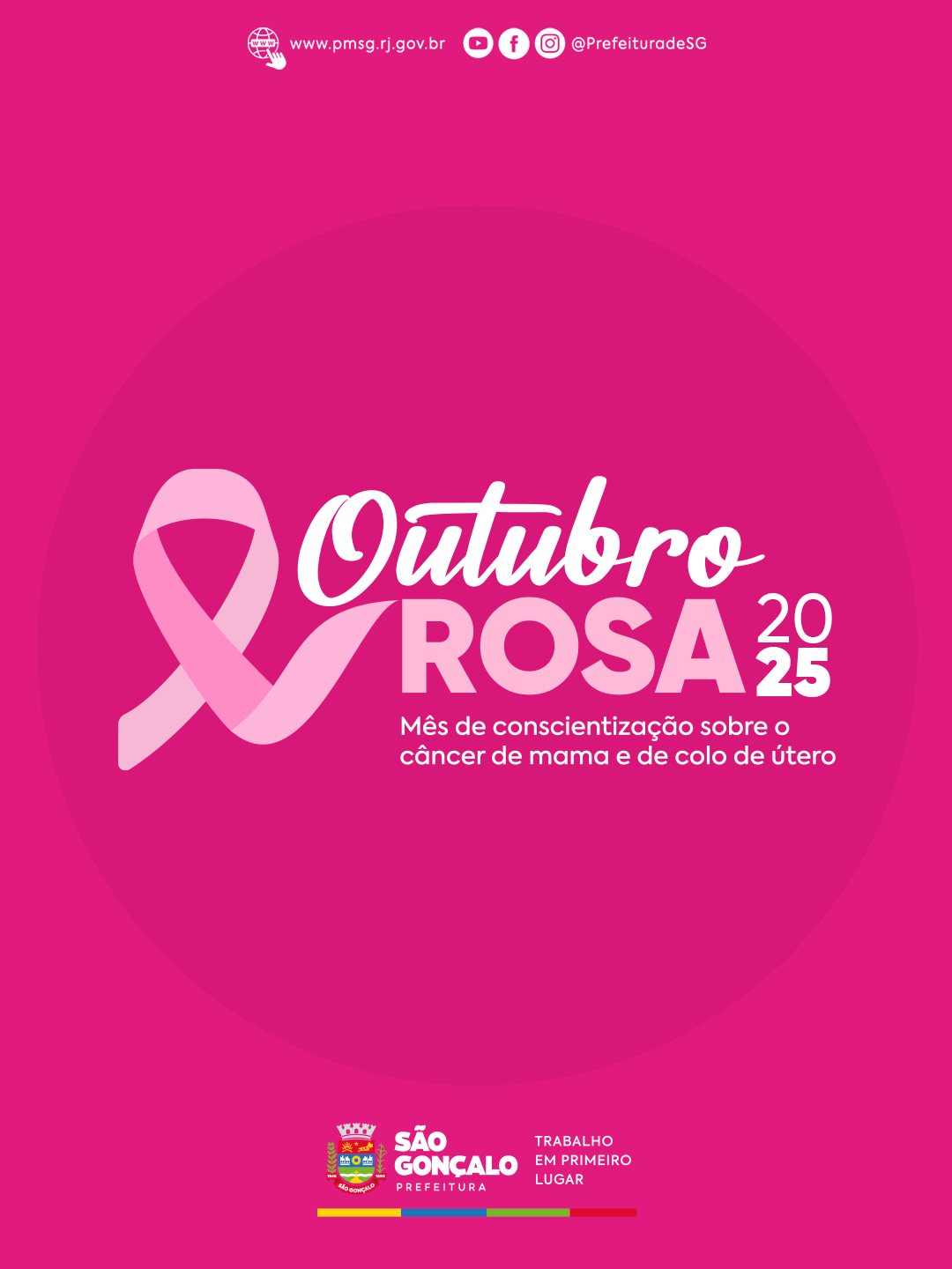 São Gonçalo promove ações na Campanha Outubro Rosa