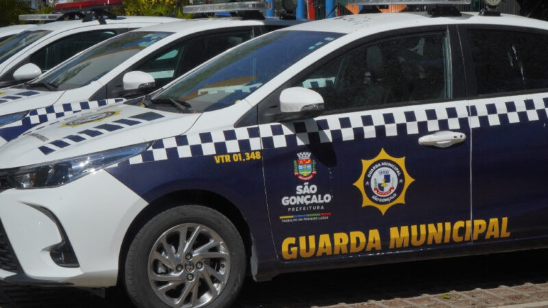 A Guarda Municipal de São Gonçalo realizou 26 prisões e 56 conduções em agosto