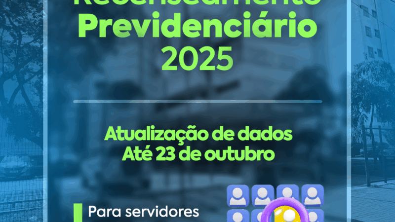 SG-Previ inicia Recenseamento Previdenciário 2025