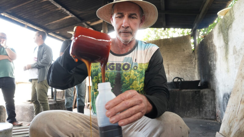 Produtor de melado representa São Gonçalo no Rio+Agro