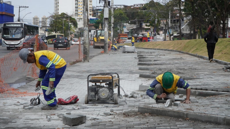 Obras do trecho 4 do MUVI seguem avançando