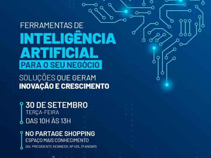 São Gonçalo realiza palestra sobre ferramentas de Inteligência Artificial para alavancar negócios 
