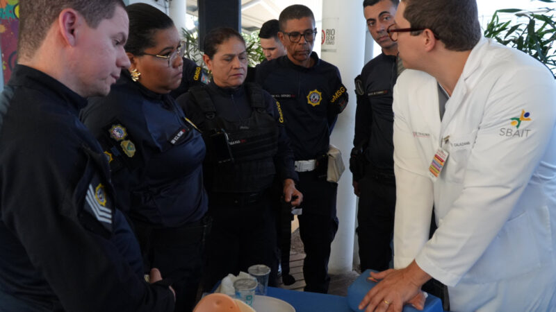 Guarda Municipal realiza curso sobre controle de hemorragias no Heat