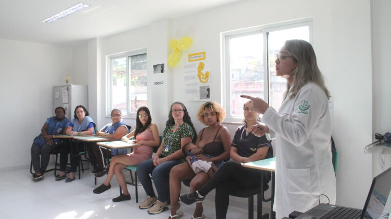 São Gonçalo reforça importância do aleitamento materno