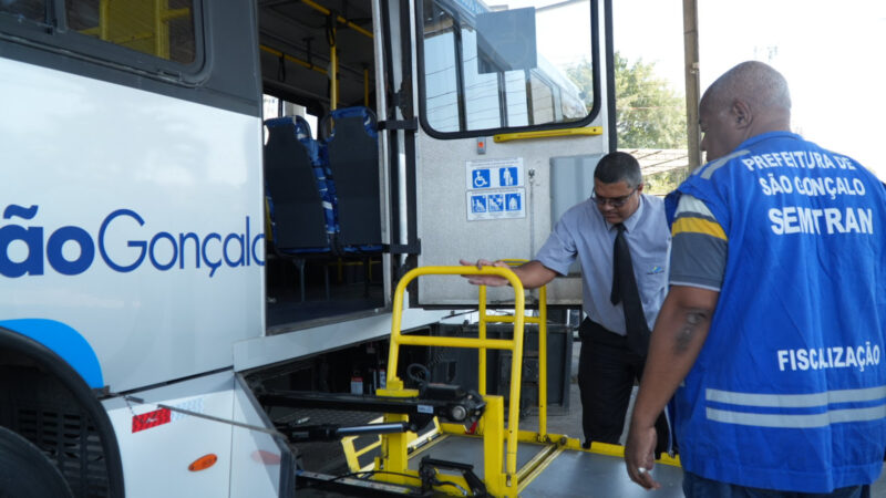 São Gonçalo segue calendário de vistorias em ônibus das linhas municipais