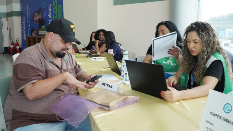 Ação inclusiva atrai gonçalenses em Alcântara nesta quarta-feira 