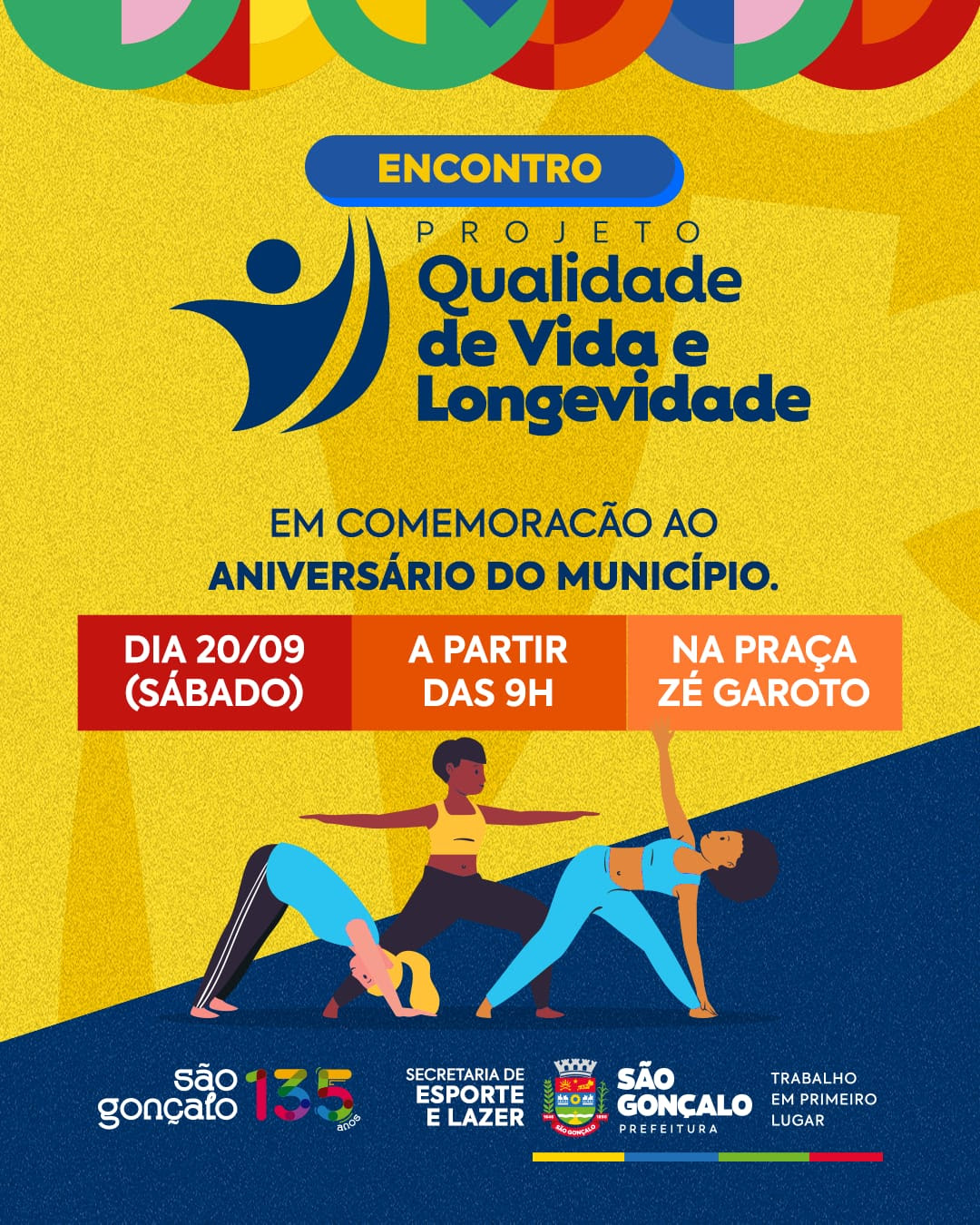 Encontro esportivo vai acontecer neste sábado na Praça Zé Garoto