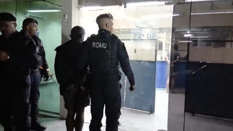 Guarda Municipal de São Gonçalo prende duas pessoas por furto de cabos 