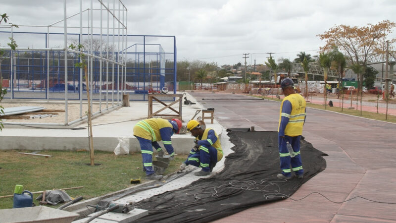Obras no Parque RJ São Gonçalo estão entrando na reta final