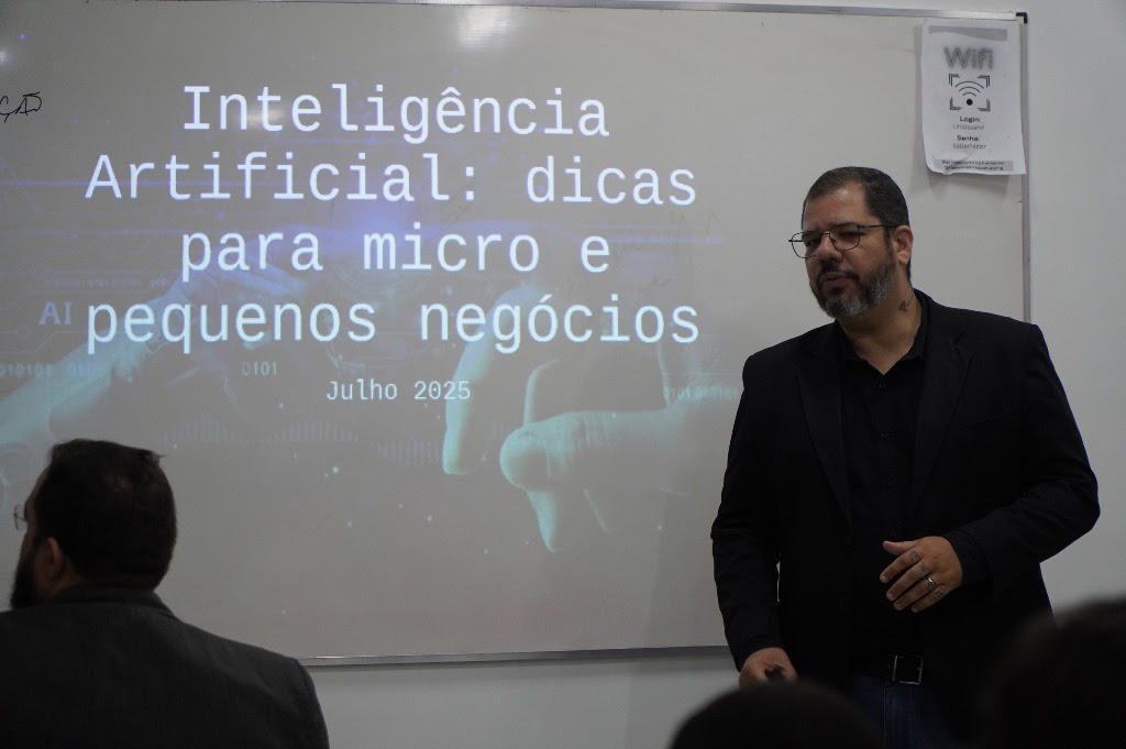 São Gonçalo realiza palestra sobre inteligência artificial para empreendedores