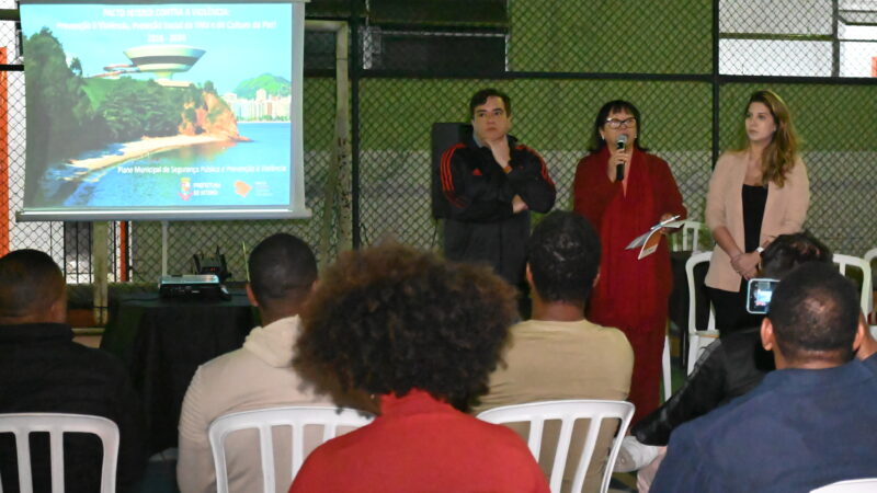 Prefeitura de Niterói convoca população para plenárias regionais do Pacto Contra a Violência nesta quinta-feira (02)