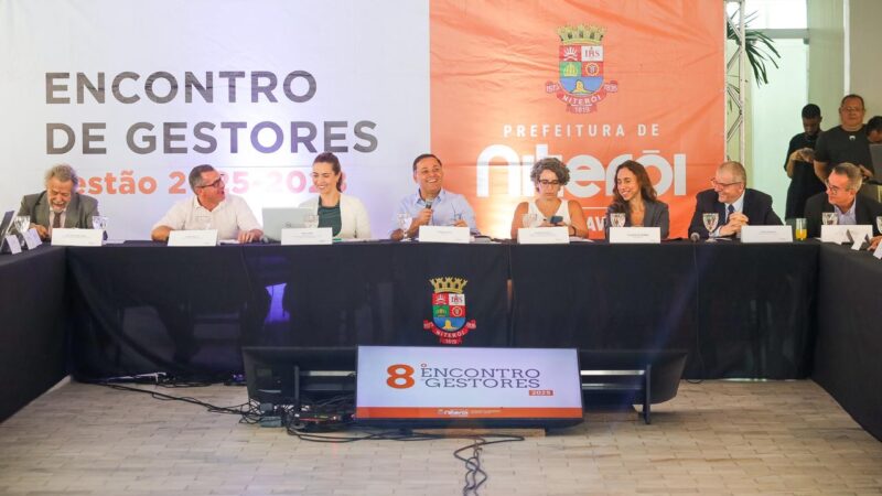 Prefeitura de Niterói apresenta avanços nas metas do Plano Anual durante 8º Encontro de Gestores