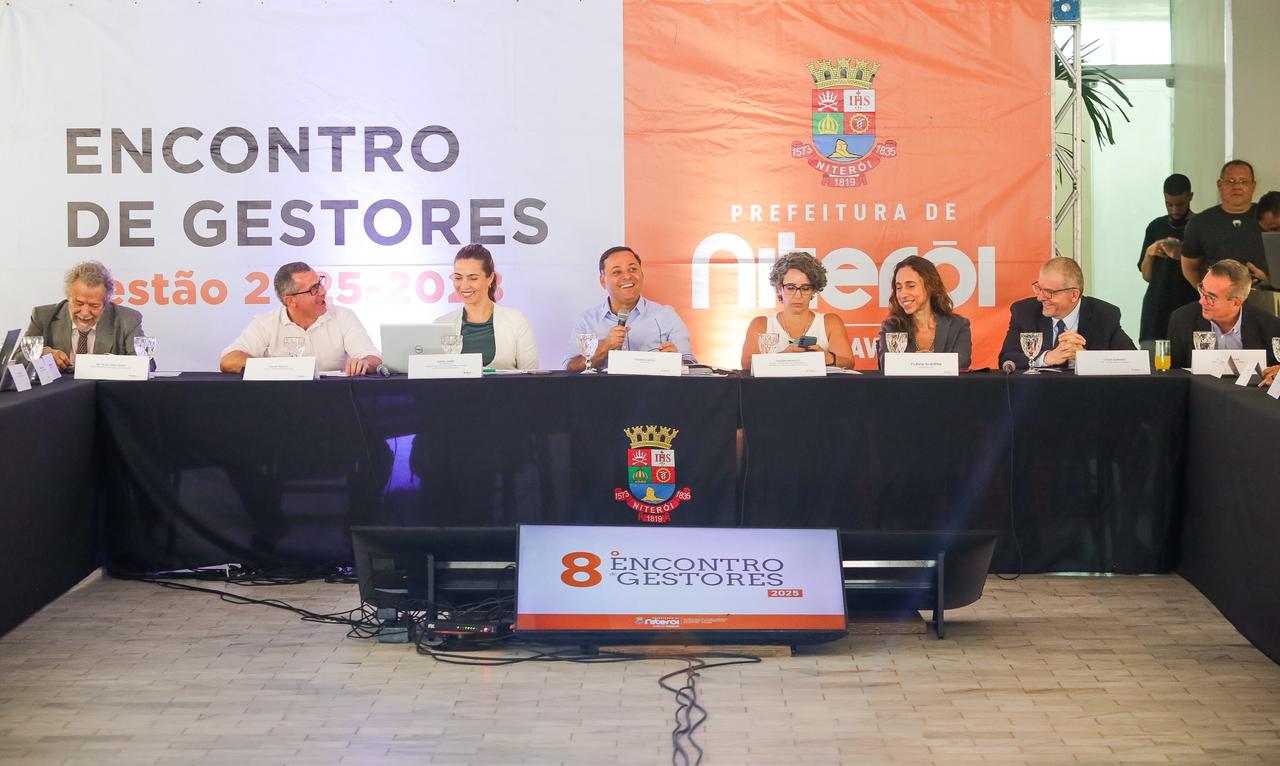 Prefeitura de Niterói apresenta avanços nas metas do Plano Anual durante 8º Encontro de Gestores