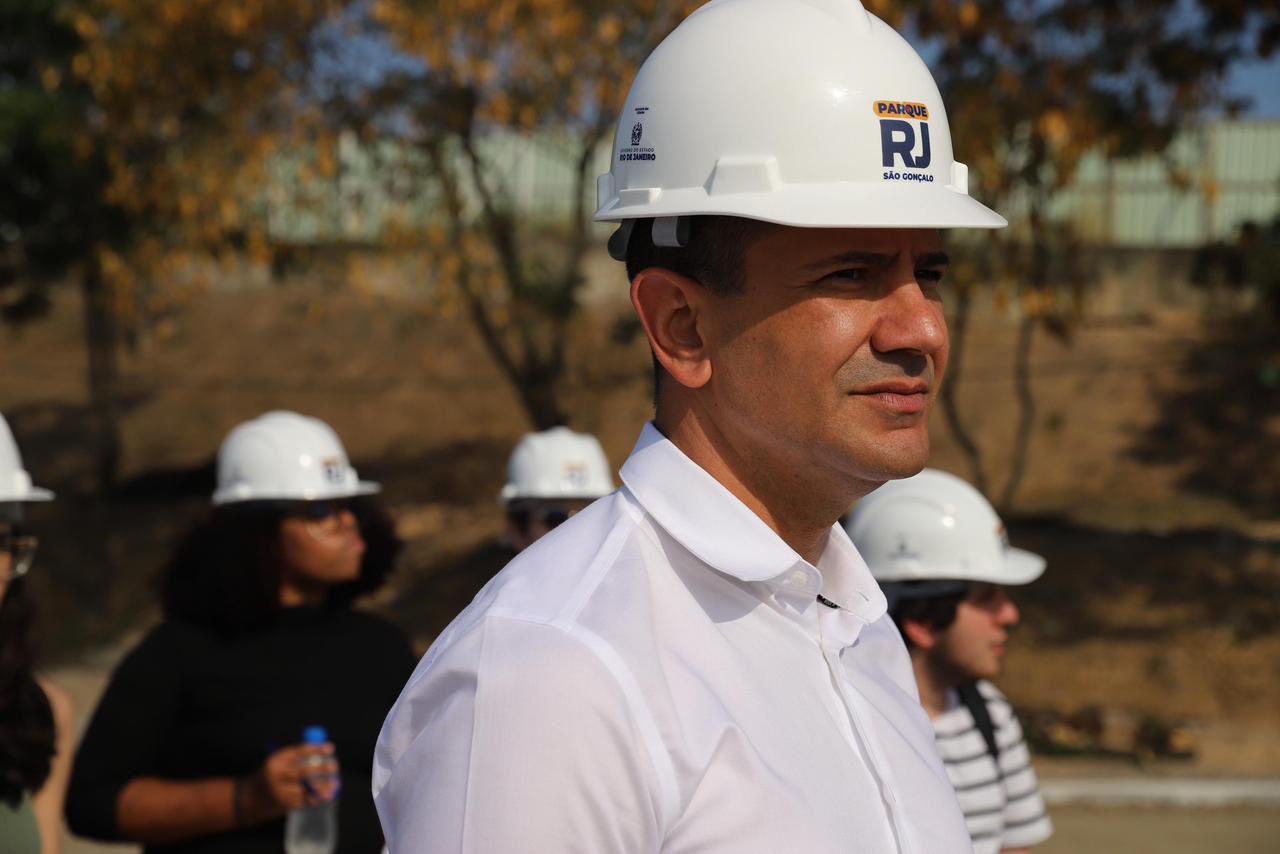 Parque RJ em São Gonçalo chega a 80% das obras concluídas