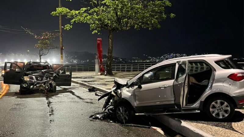 Motorista embriagado causa acidente e tenta agredir vítimas após colisão no Ingá, em Niteroi
