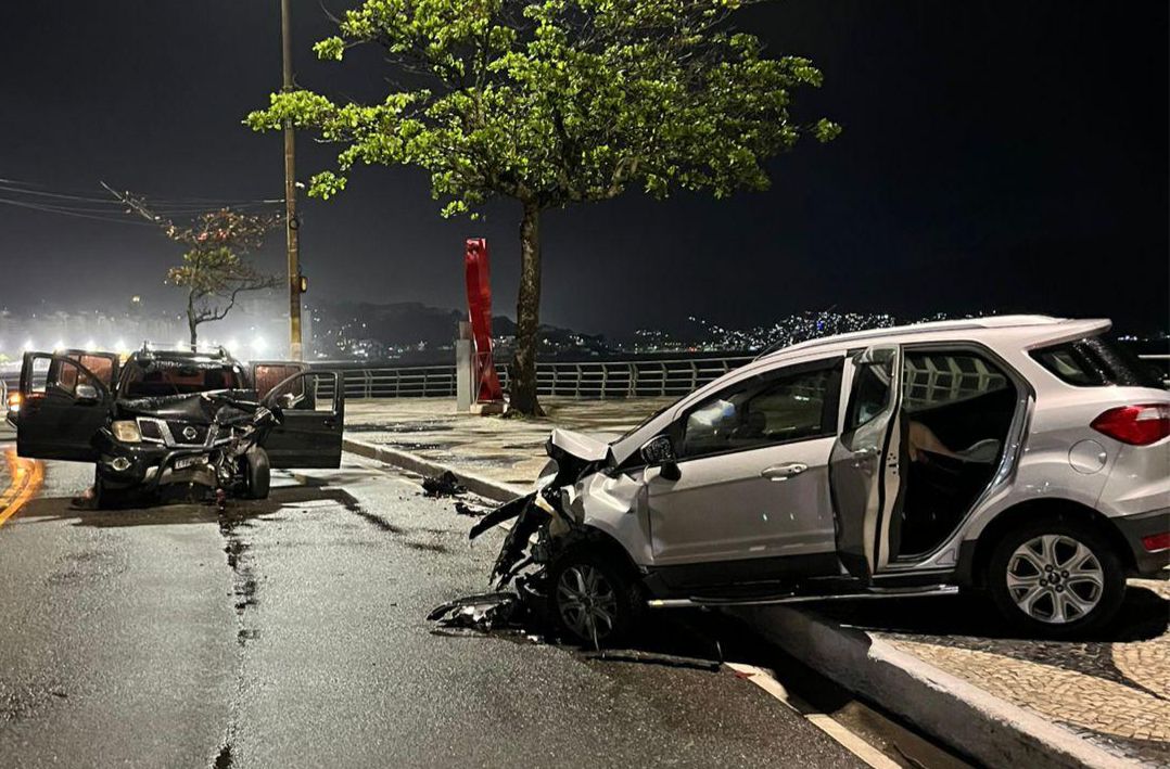 Motorista embriagado causa acidente e tenta agredir vítimas após colisão no Ingá, em Niteroi