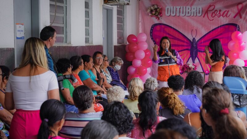 Itaboraí promove ação do Outubro Rosa com marcação de mamografias em Manilha