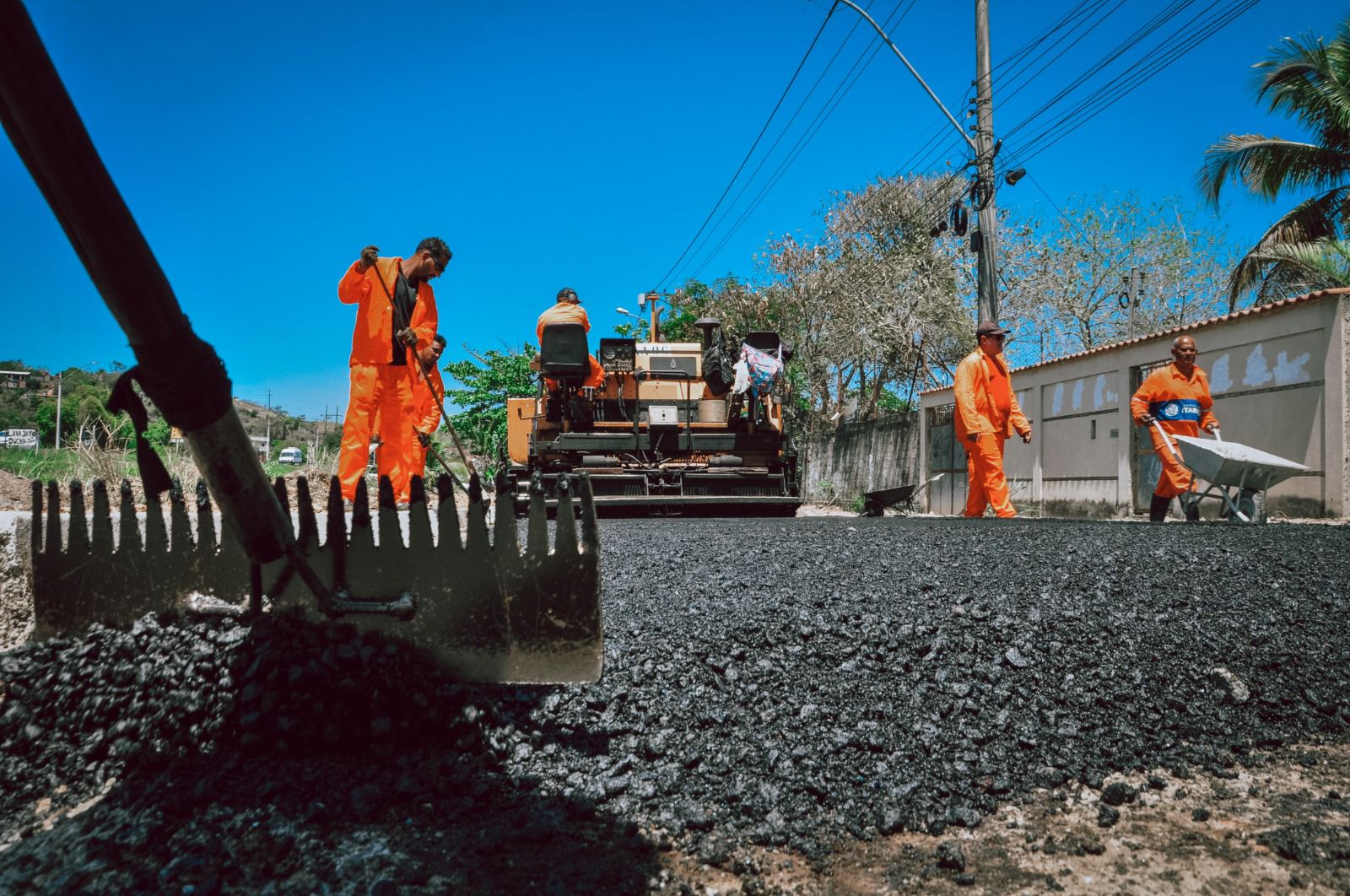 Obras transformam ruas do bairro Esperança em Itaboraí